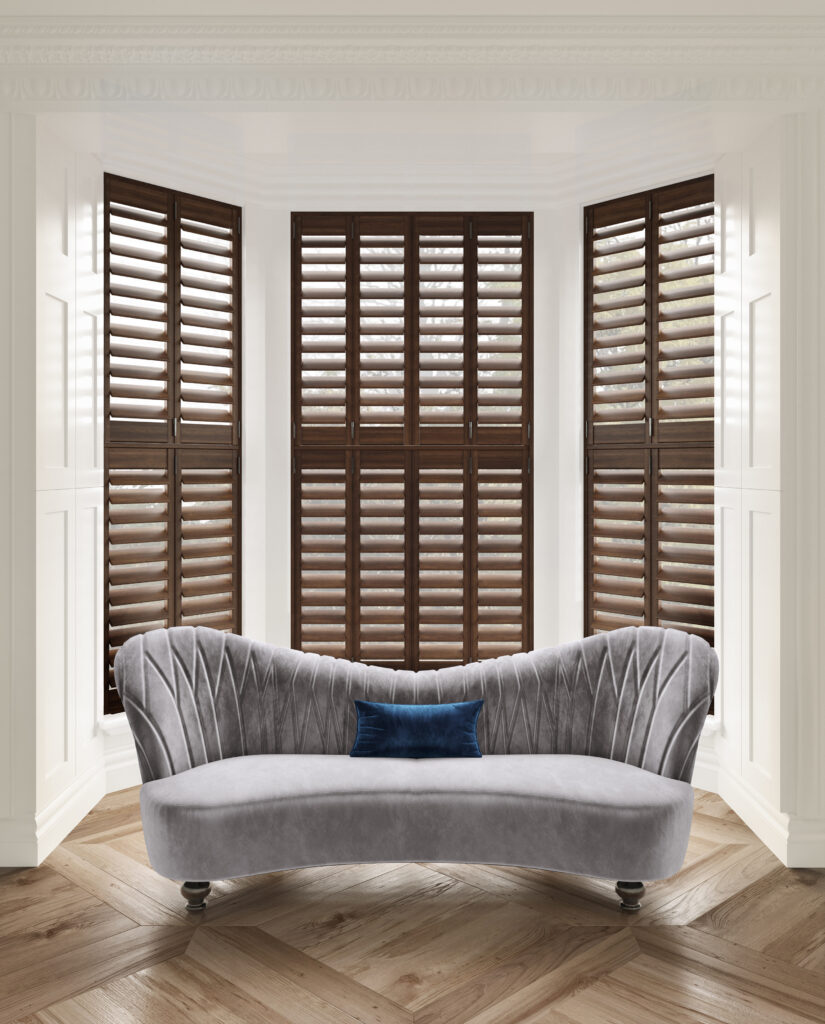 Tier on tier plantation shutters in Essex