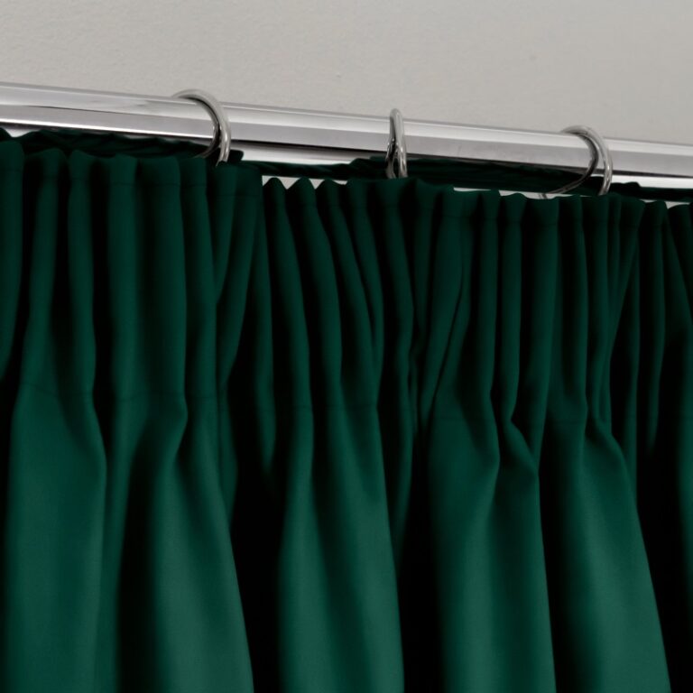 Pencil pleat curtains